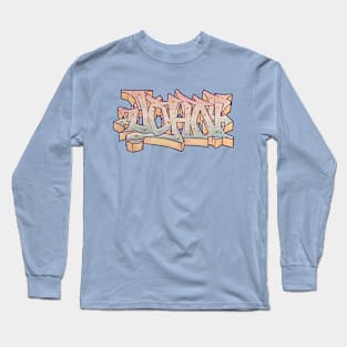 JOHN - GRAFFITI NAME by PHECK Long Sleeve T-Shirt